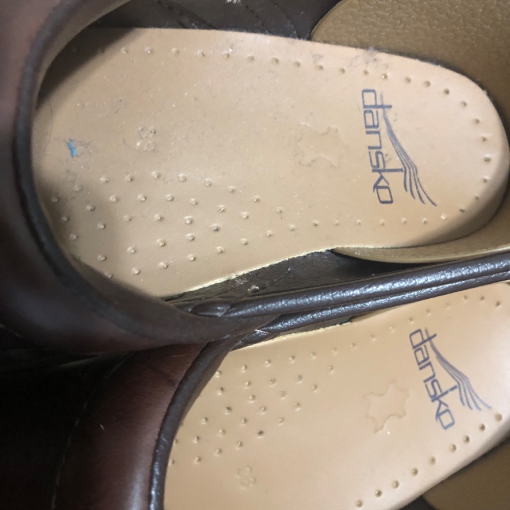 Dansko Brown Clogs Never Worn - image 2